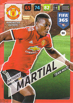 Anthony Martial Manchester United 2018 FIFA 365 #80